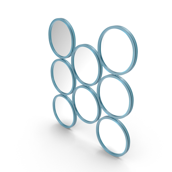 Mirror: Blue Circular Mirrors PNG & PSD Images Mirror: Blue Circular Mirrors PNG & PSD Images
