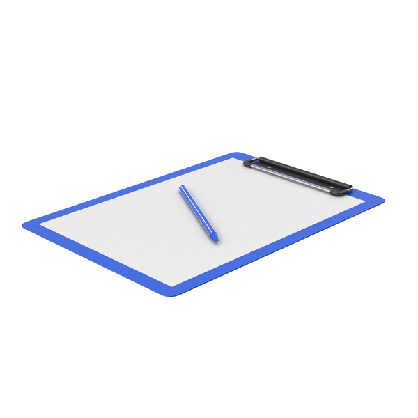 Blue Clipboard With Pen PNG & PSD Images Blue Clipboard With Pen PNG & PSD Images