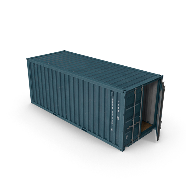 Transportation Building: Blue Container PNG & PSD Images Transportation Building: Blue Container PNG & PSD Images