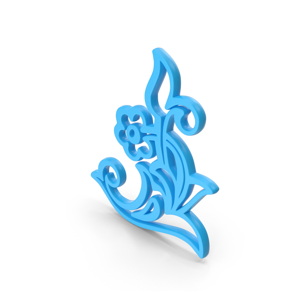 General Decor: Blue Flower Design PNG & PSD Images General Decor: Blue Flower Design PNG & PSD Images