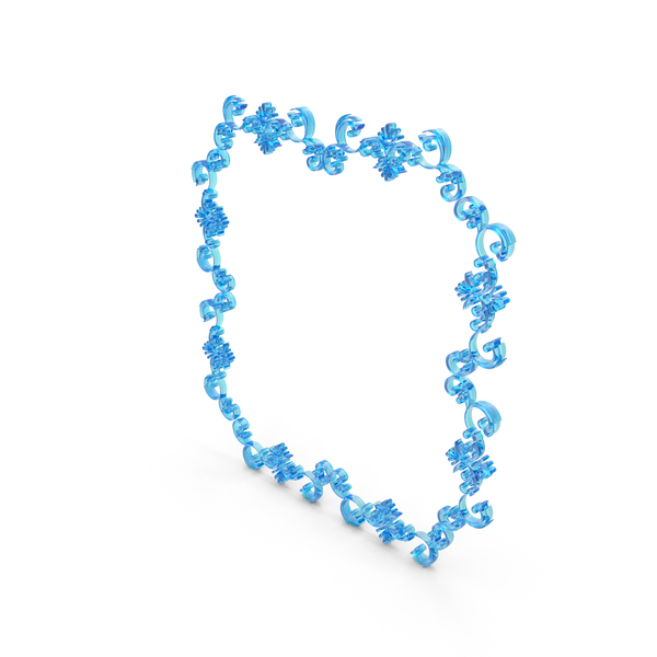 Home Decor: Blue Glass Decorative Square Frame PNG & PSD Images Home Decor: Blue Glass Decorative Square Frame PNG & PSD Images