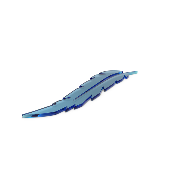 Symbols: Blue Glass Feather Symbol PNG & PSD Images Symbols: Blue Glass Feather Symbol PNG & PSD Images