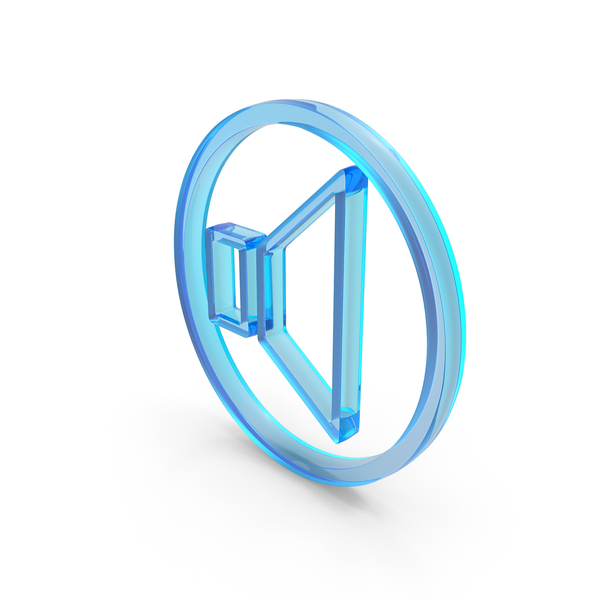 Blue Glass Speaker Circular Symbol PNG Images & PSDs for Download ...