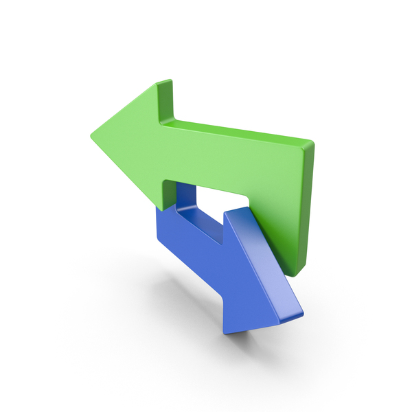 Logo: Blue & Green Replay Icon PNG & PSD Images