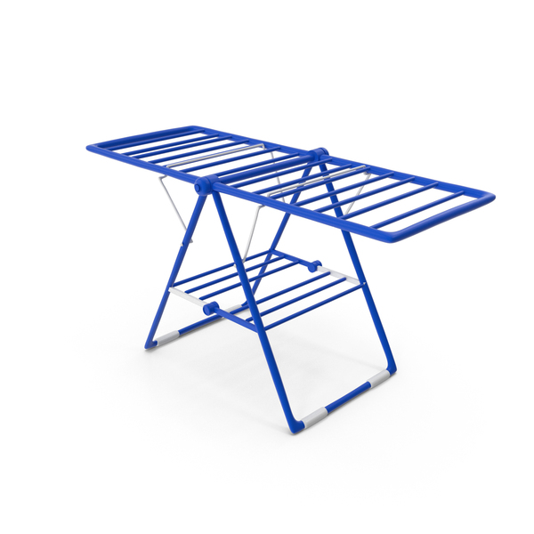 Blue Hanging Rack PNG & PSD Images