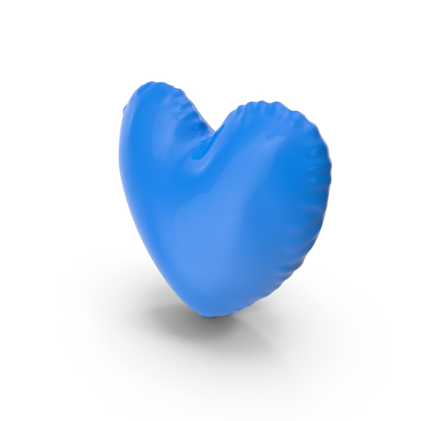 Blue Heart Shaped Balloon PNG Images & PSDs for Download | PixelSquid ...