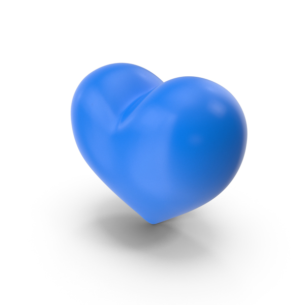 Symbols: Blue Heart Symbol PNG & PSD Images