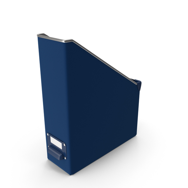 Holder: Blue Magazine File PNG & PSD Images