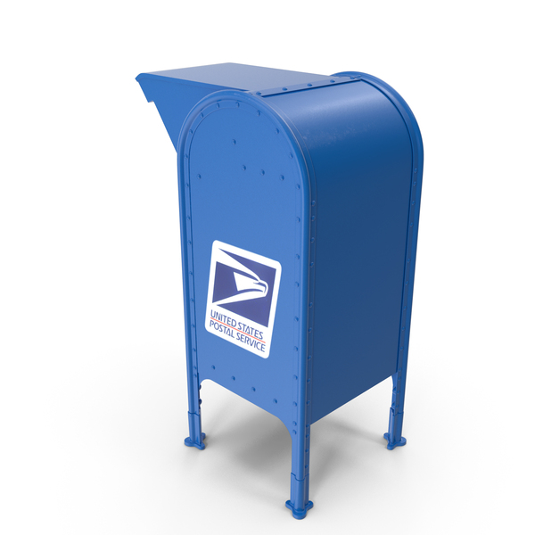 Blue Metal US Mailbox PNG Images & PSDs for Download | PixelSquid ...