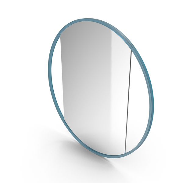 Blue Mirror In Metal Frame PNG Images & PSDs for Download | PixelSquid ...