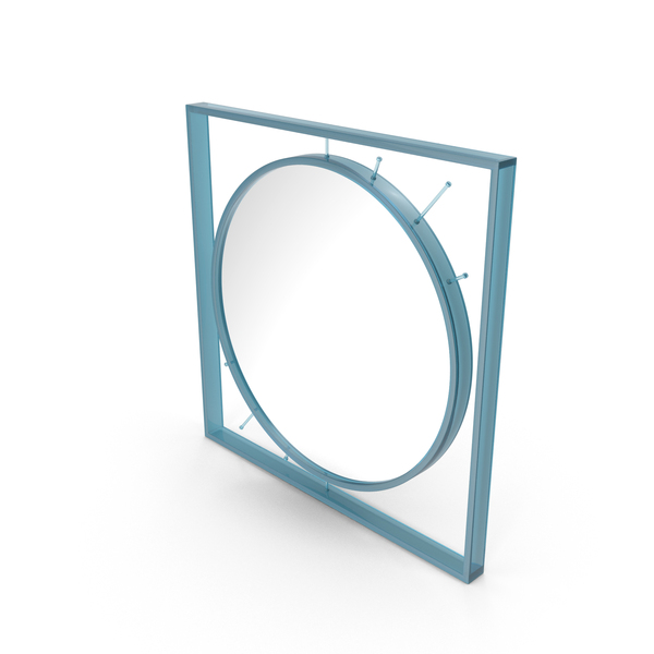 Blue Modern Mirror PNG & PSD Images