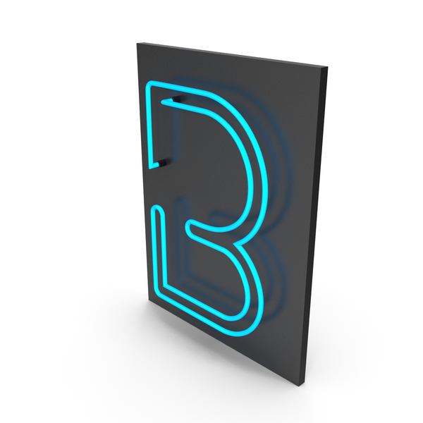 Light: Blue Neon Letter B PNG & PSD Images Light: Blue Neon Letter B PNG & PSD Images
