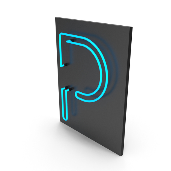 Light: Blue Neon Letter P PNG & PSD Images Light: Blue Neon Letter P PNG & PSD Images