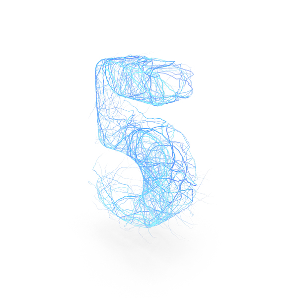 Blue Neurons Number 5 PNG & PSD Images Blue Neurons Number 5 PNG & PSD Images