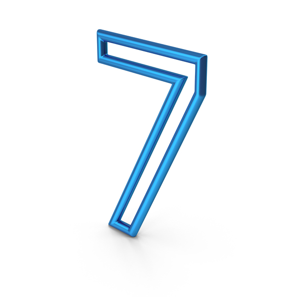 Industrial Equipment: Blue Number 7 PNG & PSD Images Industrial Equipment: Blue Number 7 PNG & PSD Images