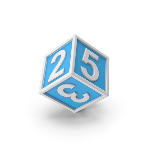 Blue Number Cube PNG & PSD Images Blue Number Cube PNG & PSD Images