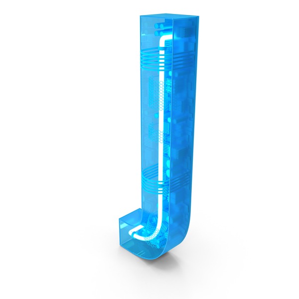 Symbols: Blue Plastic Neon Letter J PNG & PSD Images Symbols: Blue Plastic Neon Letter J PNG & PSD Images