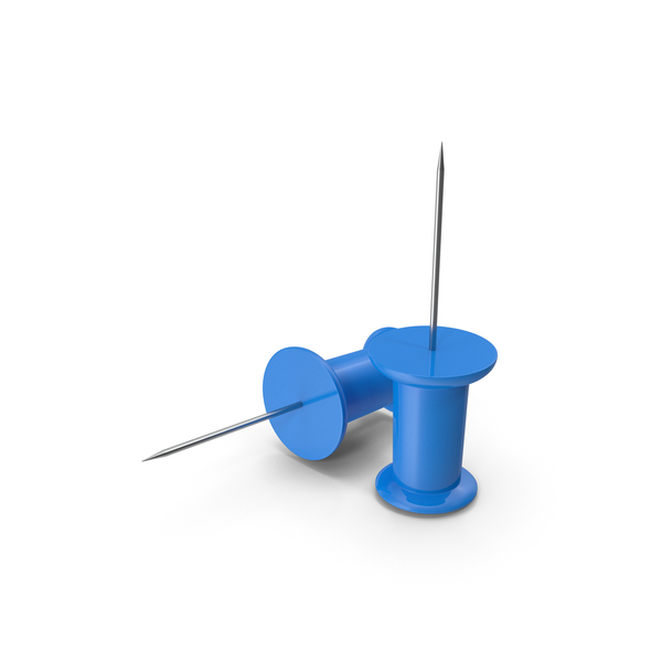 Thumbtack: Blue Push Pins PNG & PSD Images Thumbtack: Blue Push Pins PNG & PSD Images