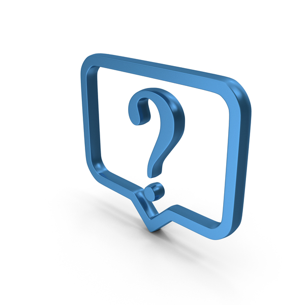 Symbols: Blue Question Mark Chat Icon PNG & PSD Images Symbols: Blue Question Mark Chat Icon PNG & PSD Images