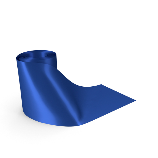 Blue Round Roll Silk Ribbon PNG & PSD Images Blue Round Roll Silk Ribbon PNG & PSD Images