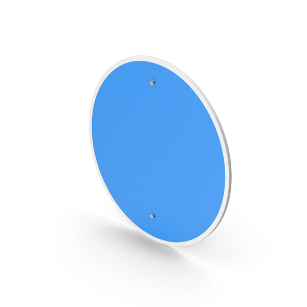 Blue Round Sign PNG Images & PSDs for Download | PixelSquid - S119699864