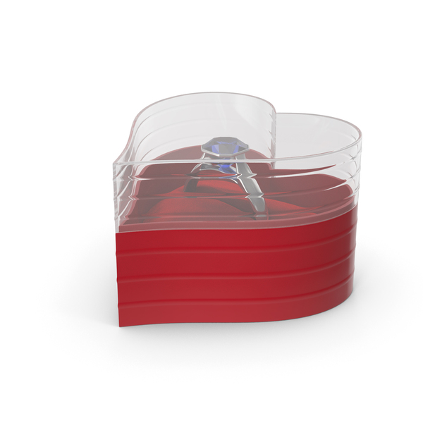 Blue Sapphire Engagement Silver Ring In Box PNG & PSD Images Blue Sapphire Engagement Silver Ring In Box PNG & PSD Images
