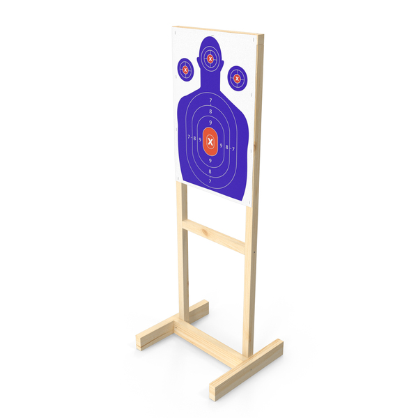 Blue Silhouette Shooting Targets PNG Images & PSDs for Download ...