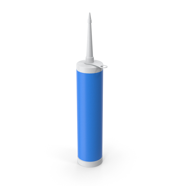 Sealant: Blue Silicone Tube PNG & PSD Images Sealant: Blue Silicone Tube PNG & PSD Images