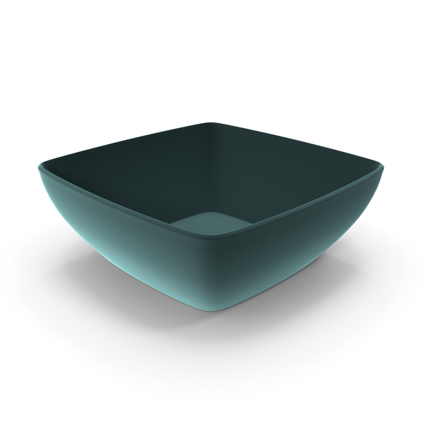 Blue Square Thin Bowl PNG & PSD Images Blue Square Thin Bowl PNG & PSD Images