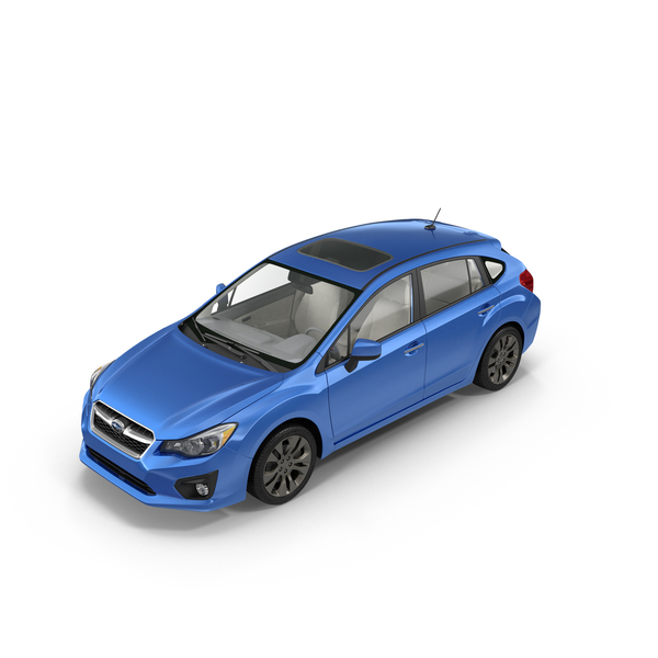 Hatchback: Blue Subaru Impreza PNG & PSD Images Hatchback: Blue Subaru Impreza PNG & PSD Images