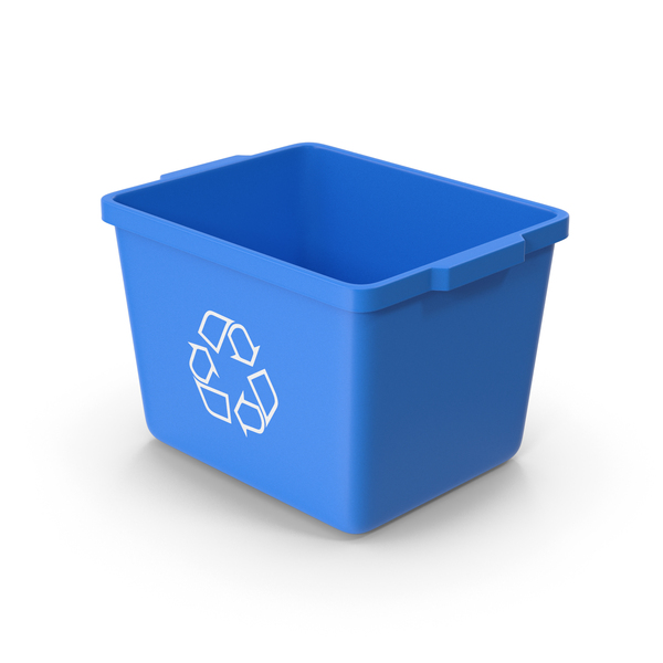 Blue Trash Can PNG Images & PSDs for Download | PixelSquid - S12085612D