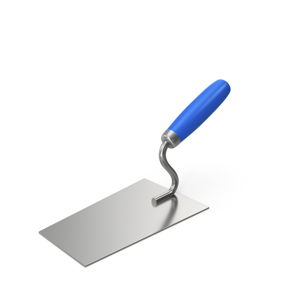Masonry Tool: Blue Trowel PNG & PSD Images