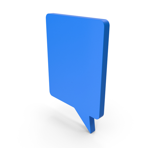 Balloon: Blue Vertical Speech Bubble PNG & PSD Images Balloon: Blue Vertical Speech Bubble PNG & PSD Images
