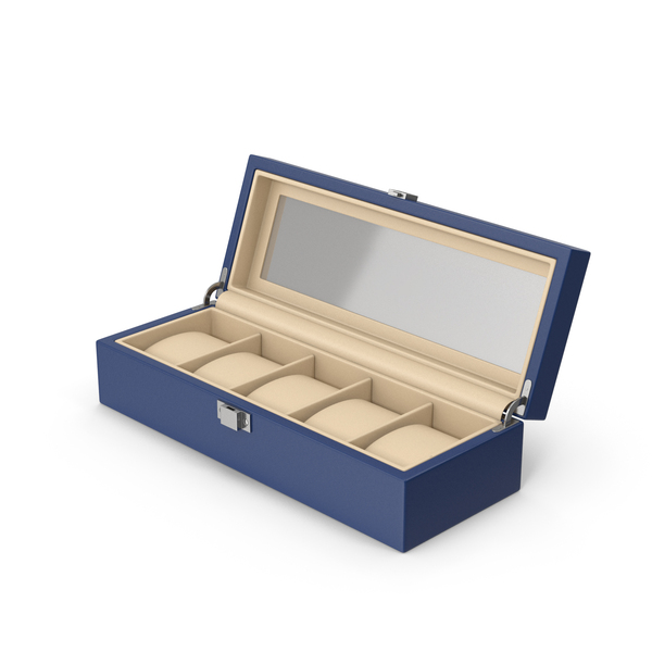 Blue Watch Box PNG & PSD Images Blue Watch Box PNG & PSD Images