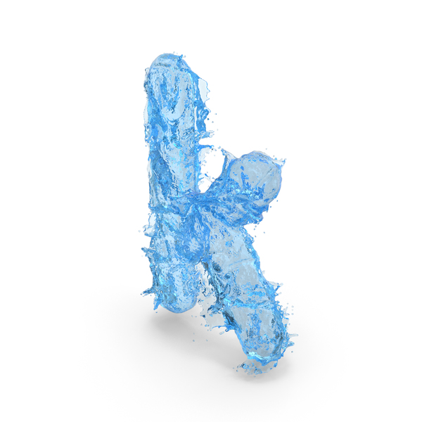 Blue Water Splash Small Letter K PNG Images & PSDs for Download ...