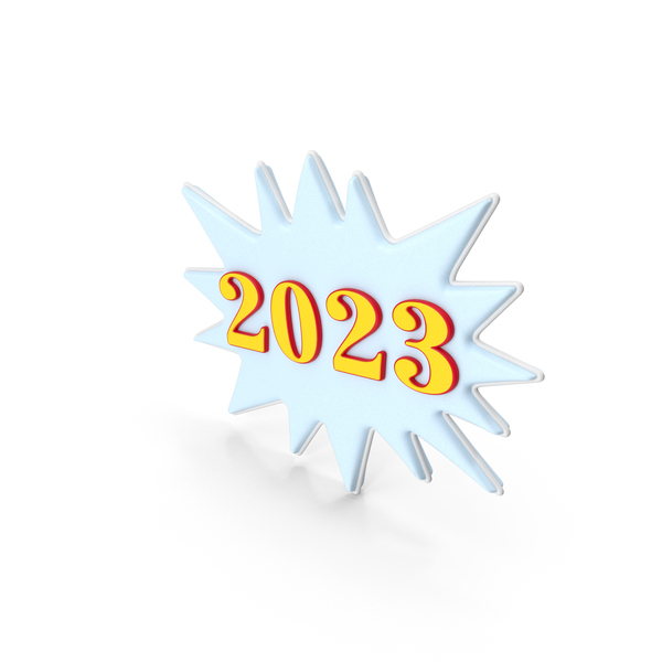 Symbols: Blue & Yellow 2023 Comic Design Symbol PNG & PSD Images
