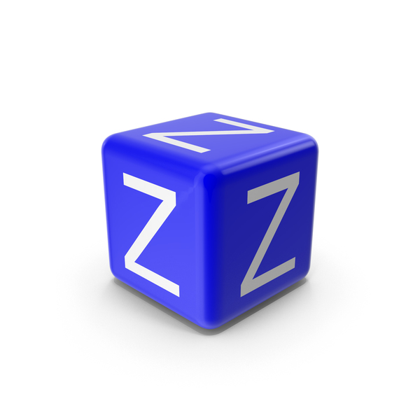 Alphabet Blocks: Blue Z Block PNG & PSD Images Alphabet Blocks: Blue Z Block PNG & PSD Images