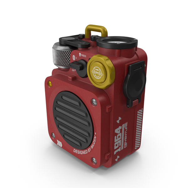 Mini: Bluetooth Portable Speaker Red Modern PNG & PSD Images