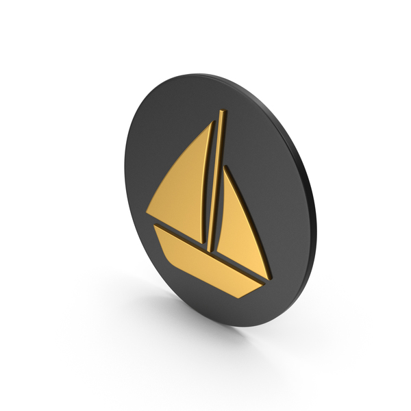 Symbols: Boat Gold Icon PNG & PSD Images Symbols: Boat Gold Icon PNG & PSD Images