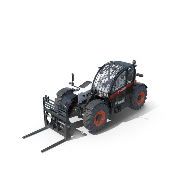 Wheel: Bobcat TL470 Telescopic Handler Rigged PNG & PSD Images
