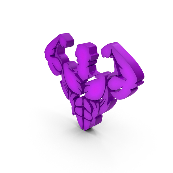 Sport Symbol: Body Build Gym Exercise Health PNG & PSD Images