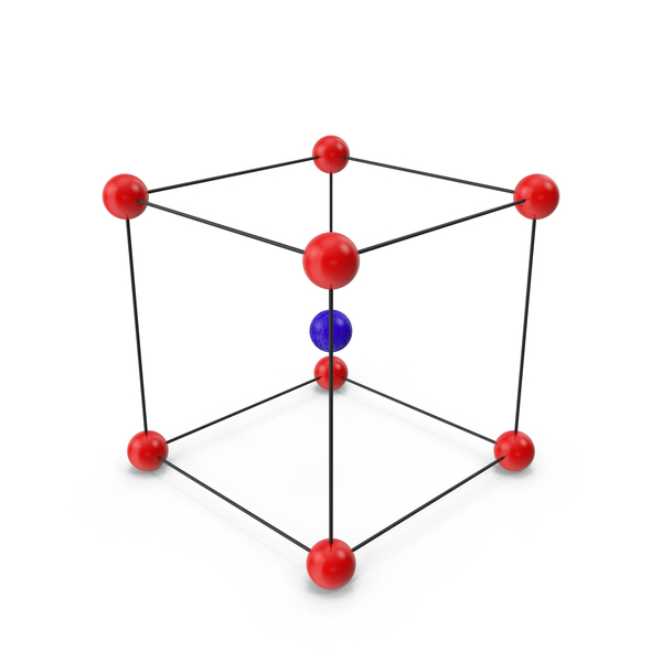 Molecule: Body Centered Crystal Cubic Lattice Structure PNG & PSD Images Molecule: Body Centered Crystal Cubic Lattice Structure PNG & PSD Images