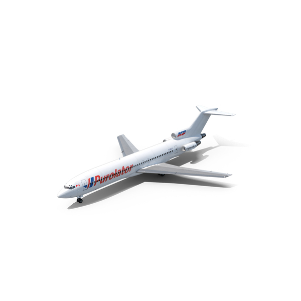 Airliner: Boeing 727 Purolator Plane PNG & PSD Images Airliner: Boeing 727 Purolator Plane PNG & PSD Images