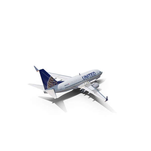 Airliner: Boeing 737 600 With Interior United Airlines PNG & PSD Images