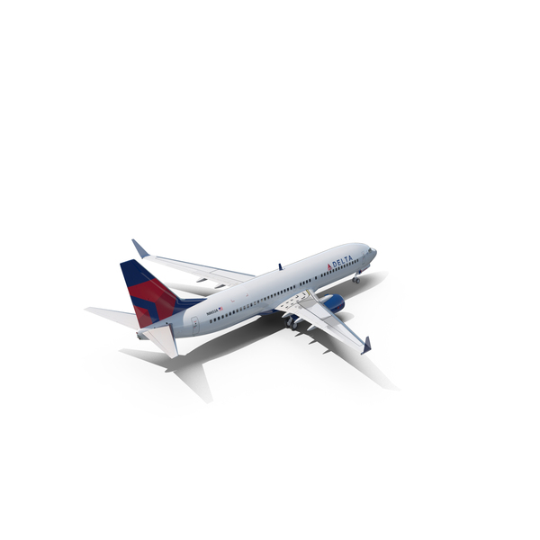 Airliner: Boeing 737 800 Delta Airlines PNG & PSD Images
