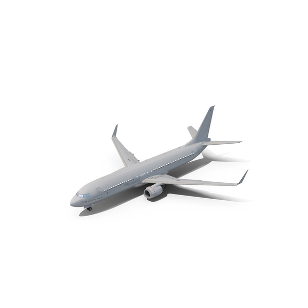 Airliner: Boeing 737-800 Generic White PNG & PSD Images Airliner: Boeing 737-800 Generic White PNG & PSD Images