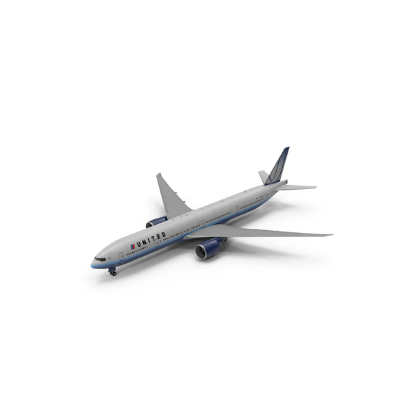 Airliner: Boeing 777 300ER United Airlines PNG & PSD Images Airliner: Boeing 777 300ER United Airlines PNG & PSD Images