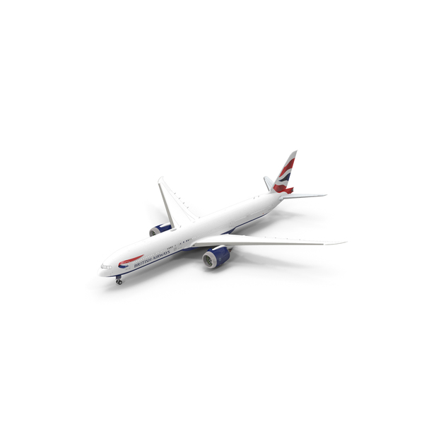 Airplane: Boeing 777-9 British Airways PNG & PSD Images Airplane: Boeing 777-9 British Airways PNG & PSD Images