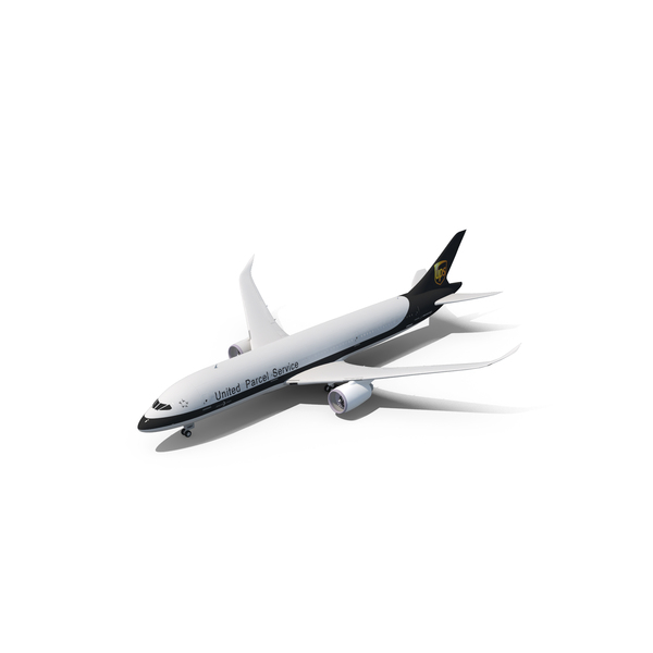 Airliner: Boeing 787-10 (UPS) PNG & PSD Images