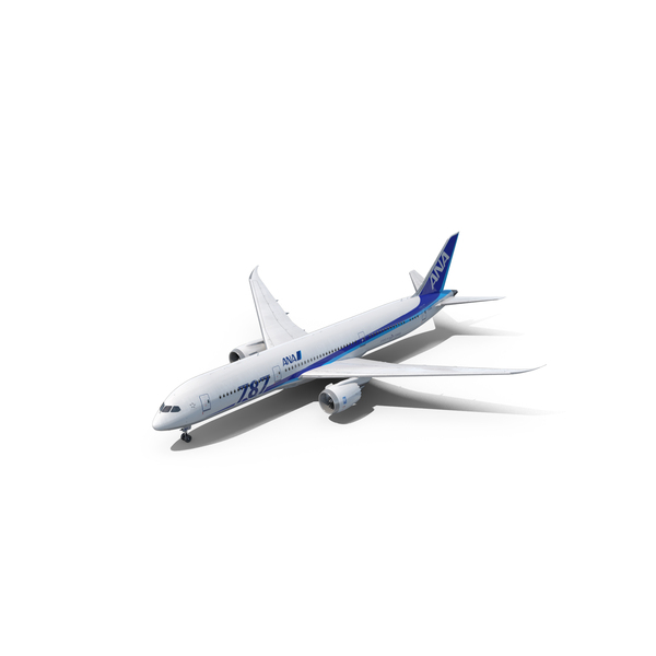 Airliner: Boeing 787-9 Dreamliner ANA Livery PNG & PSD Images